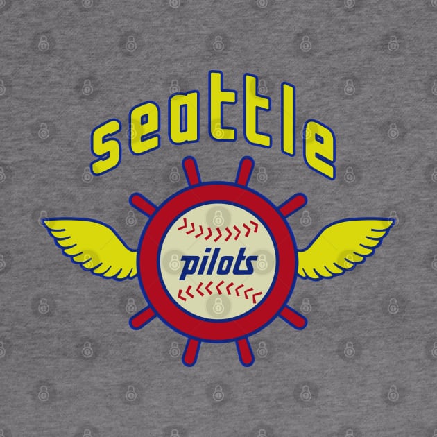 Seattle Pilots Baseball // Retro by Niko Neon